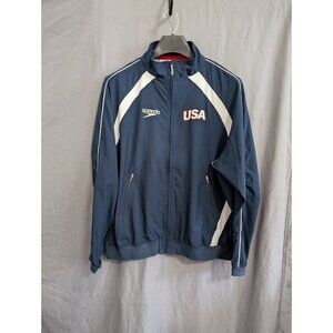 Speedo USA Womens Olympic Swim Team Jacket XL RARE